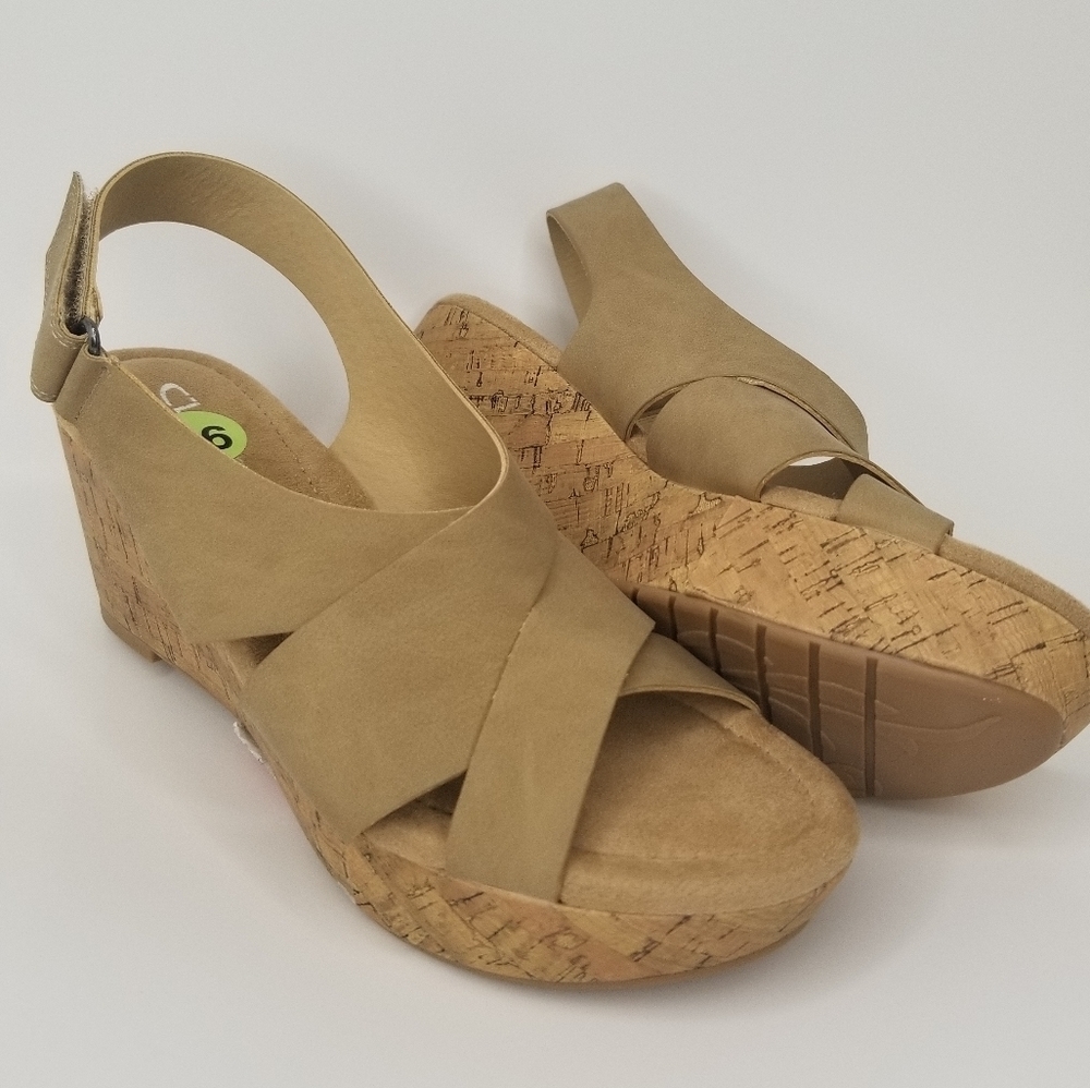 New CL Chinese Laundry WEDGES MEMORY FOAM